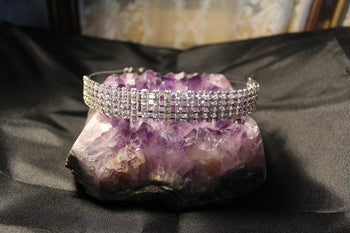 Princess Rhinestone Silver Tiara-TIA1